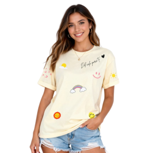 Camiseta Happy Vibes